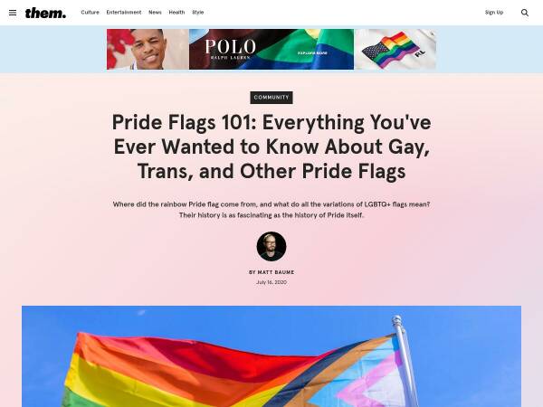 Pride Flags Everything You Ve Ever Wanted To Know About Gay Trans And Other Pride Flags