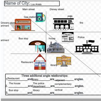 MATH 7.G.B.5 The 'Angle City' Project Part 1 :: Lesson Plans ...