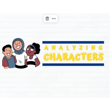Character Analysis Slides :: Resources :: California Educators Together