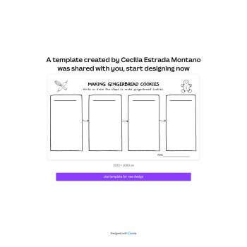 Gingerbread Cookies Sequence Map :: Resources :: California Educators ...