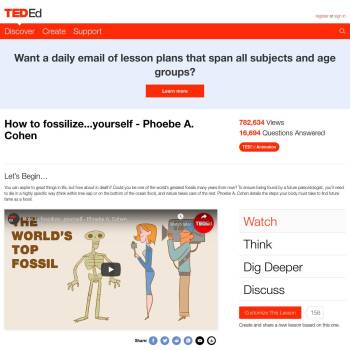 How to fossilize...yourself - Phoebe A. Cohen :: Resources ...