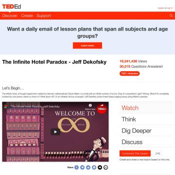 The Infinite Hotel Paradox - Jeff Dekofsky :: Resources :: California ...