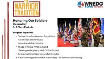 Honoring Our Soldiers: Lesson Plan | The Warrior Tradition :: Resources ...