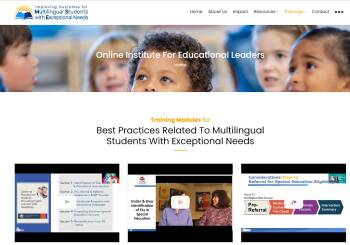 Training Modules for Best Practices Related to Multilingual Students ...