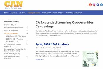 Expanded Learning Opportunities Program (ELO-P) Academies :: Resources ...
