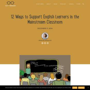 12 Ways To Support English Learners In The Mainstream Classroom ...