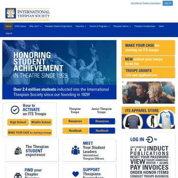 The International Thespian Society :: Resources :: California Educators ...